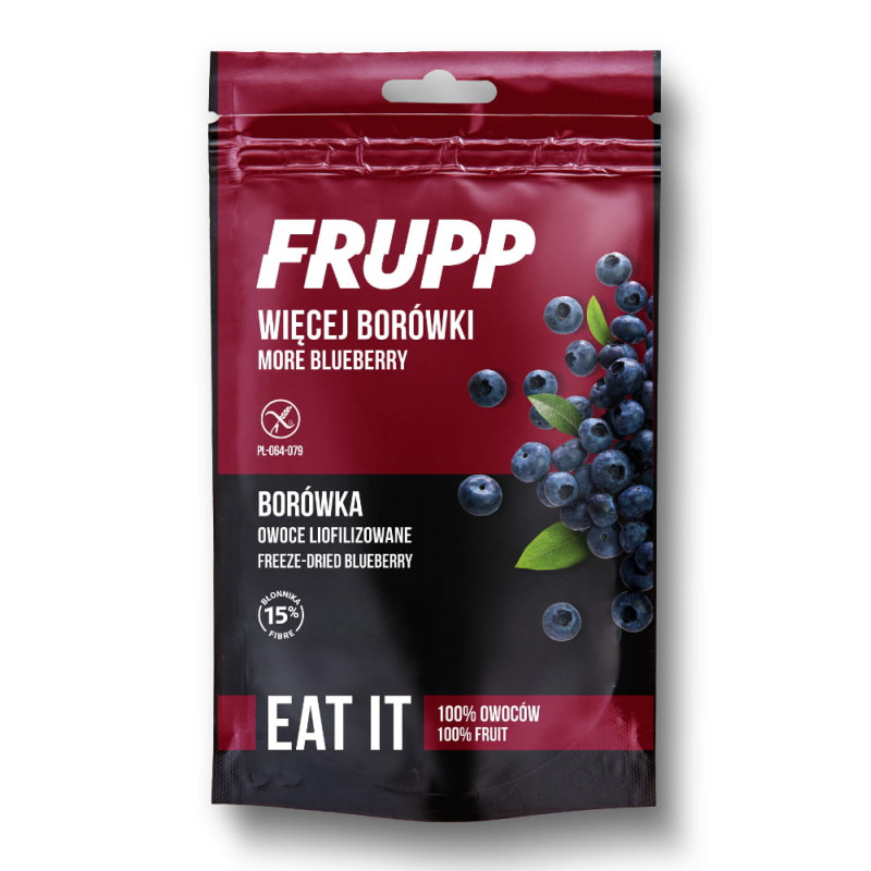 Liofilizuotos nesmulkintos mėlynės FRUPP